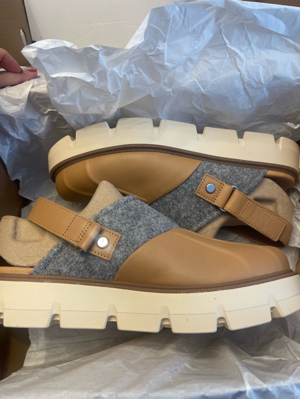 NWB Sorel women’s rein CB slingback clogs size 9.5 - Picture 5 of 15